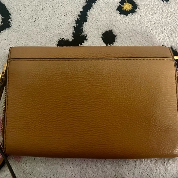 Tory Burch Pebbled Leather Crossbody/ Shoulder Bag/ Clutch - Picture 3 of 6